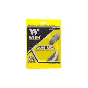WISH BADMINTON STRING WBS-500 WHITE