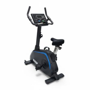 COMMERCIAL UPRIGHT BIKE WITH KEYBOARD FULL BLACK TZ