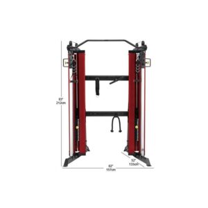 Dual Cabel Column W/10 Lbs Stacks X 30 (Red Shrouds) Cldcc