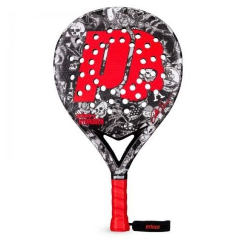 Prince Hydrogen Padel Racket Rocket Tattoo
