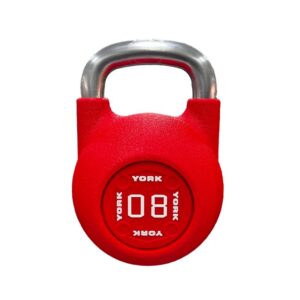 YORK PU COMPETITION KETTLEBELL 8KG RED DB2182