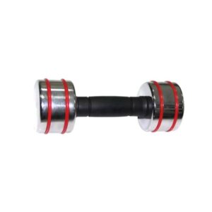 Ta Sports Ir92021 Steel Chromed Dumbbell 5Kg Multicolor