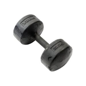 Round Rubber Dumbbell 22.5KG DZLG11 YORK
