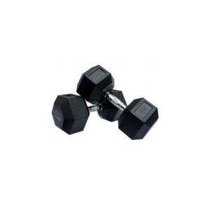 Ta Sport Hex Dumbell 47.5Kg Dh5221 Black