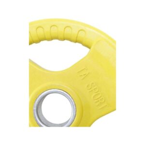 WEIGHT PLATE 15KG YELLOW TA LOGO
