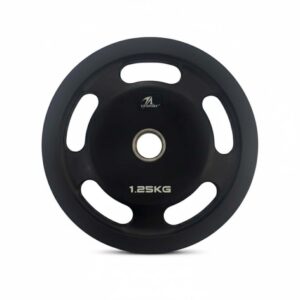 RUBBER COATED OLYMPIC PLATE 1.25KG IR91036 LT.GREE