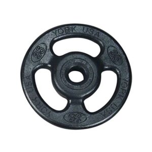 YORK WEIGHT PLATE 35LB RUBBER ISO GRIP 29024