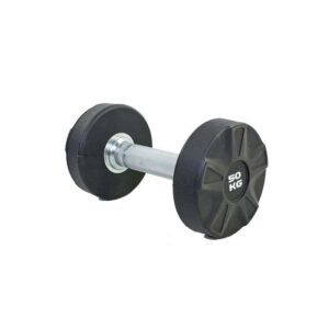 York Cpu Urethane Dumbbell Db6112 50Kg Black