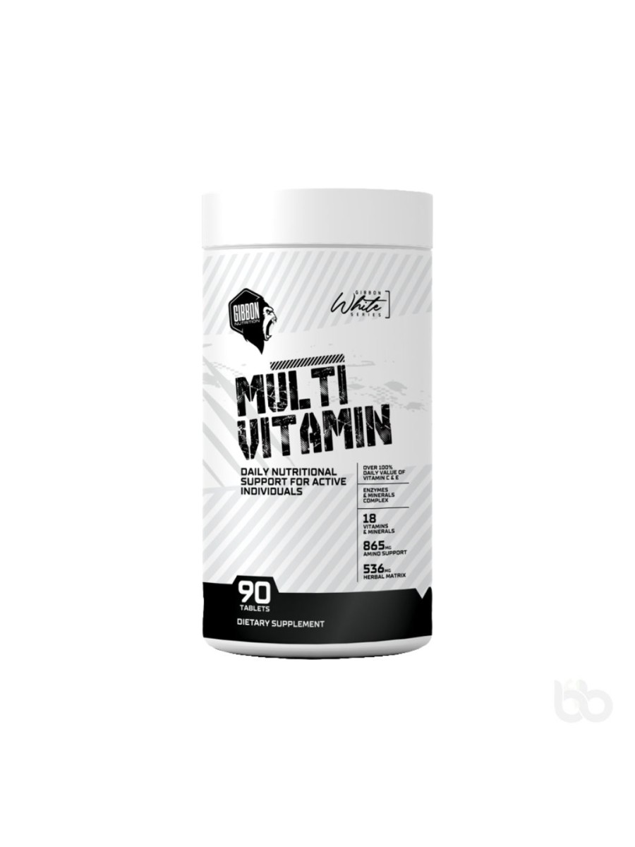 Gibbon Nutrition White Series Multivitamin 90 Tablets