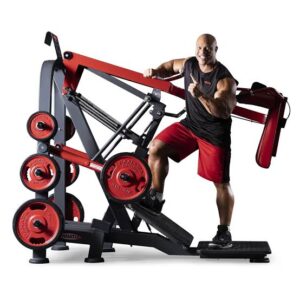 YORK PENDULUM SQUAT BLACK/RED