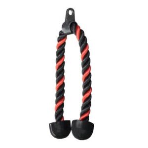 TRICEP ROPE 70 CM 4032 BLACK&RED
