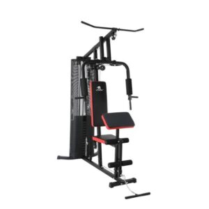 HOME GYM ONE STATION WEIGHT STACK 65KG WITH NYLON NET AND ELBOW PAD ES-402