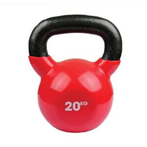 KETTLEBELLS RUBBER IR92007-J 20KG RED CH HANDLE