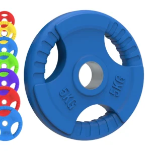 RUBBER COATED OLYMPIC PLATE 10KG IR91036 BLUE