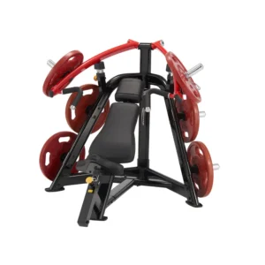 STEELFLEX PLATELOAD INCLINE CHEST PRESS PLIP-BR BLK/RED