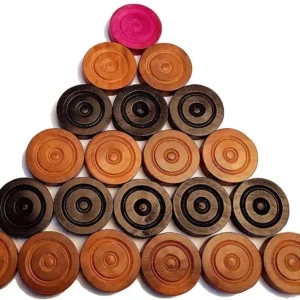 CARROM COIN WOOD CMNS5W