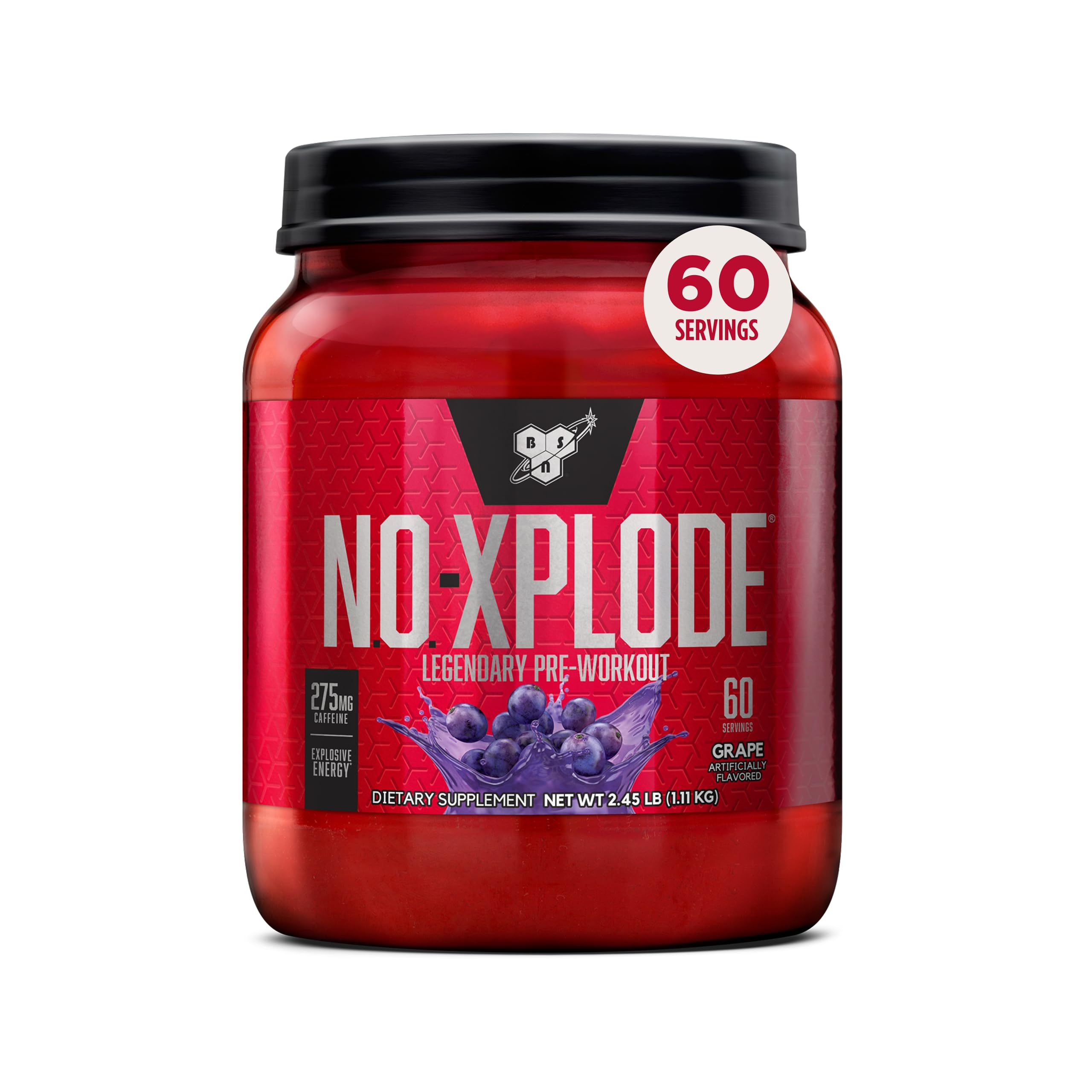 BSN NO XPLODE PRE WORKOUT 2.45LB ASSORTED SERV 60
