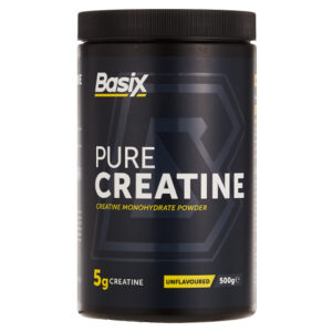BASIX PURE CREATINE 500G UNFLAVOURED SERV 5G