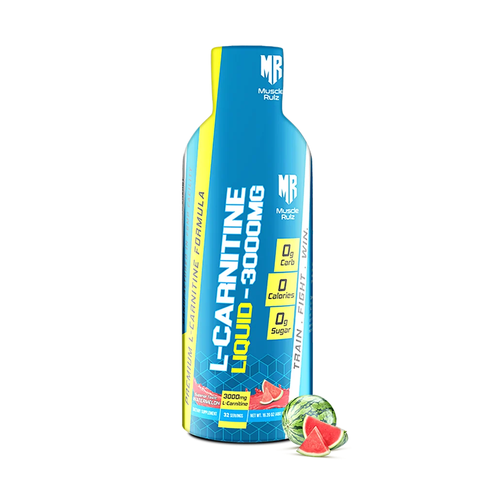 MUSCLE RULZ L CARNITINE LIQUID 3000MG 500ML ASSORTED SERV 33