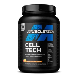 MUSCLETECH CELL TECH 3LB TROPICAL CITRUS PEACH SERV 27