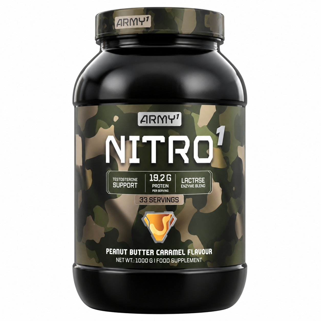 ARMY1 NITRO1 1000G ASSORTED FLAVOUR SERV 33