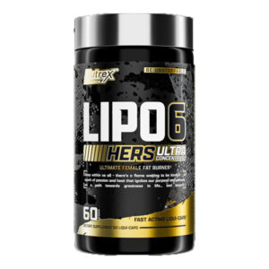 NUTREX LIPO 6 BLACK HERS ULTRA CONCENTRATE CAP 60s