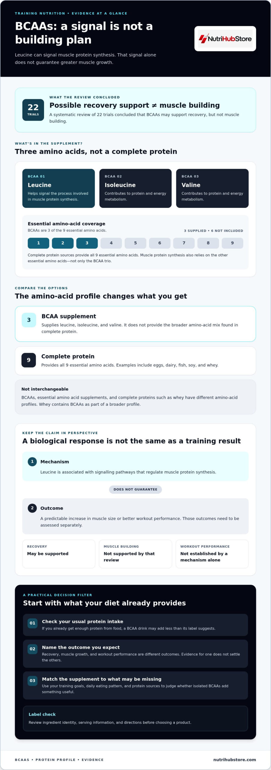 Benefits of BCAA for Workout Performance: What the Evidence Really Shows